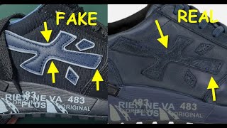 Premiata shoes real vs fake How to spot original Premiata sneakers [upl. by Netta]