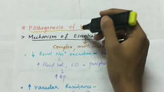 Hypertensive vascular disease  Pathology  Handwritten notes [upl. by Olnay]