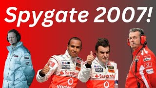 DER GRÖßTE F1 SKANDAL Die Spionageaffäre 2007 [upl. by Ahsekel865]