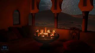 Arabian Porch Ambience Dust Storm Sound in 432hz [upl. by Mcnutt]