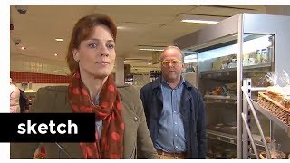 Boodschappen doen met strenge regels  Sketch [upl. by Warenne]