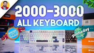 Top 10 Best Gaming Keyboard under 2000 amp 3000 of 2024  Best Gaming keyboards of Prime Day Sale 2024 [upl. by Mulcahy]