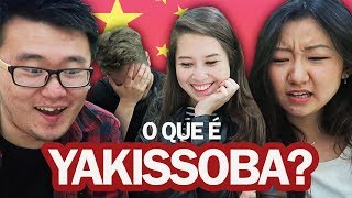 CHINESES REAGINDO A COMIDA CHINESA DO BRASIL  MidoriTodoDia 16 [upl. by Abbey]