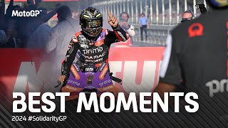 Best MotoGP™ Moments 🏆🦾  2024 SolidarityGP [upl. by Lombardi]