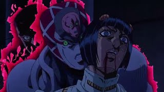 Bruno Bucciarati vs King Crimson AMV  JoJos Bizarre Adventure Golden Wind [upl. by Haymo550]