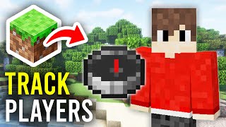 How To Track Players With A Compass In Minecraft  Full Guide [upl. by Elahcar]