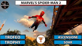 Marvels SpiderMan 2 Trofeo quotAscensionequot quotSoarquot Trophy [upl. by Honebein]