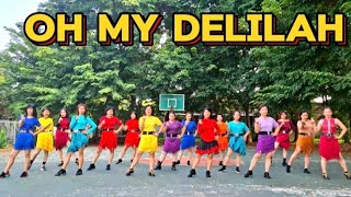 Oh My Delilah  LINE DANCE  Morgan Horowitz USA  May 2024  Demo by ParkSix [upl. by Lev533]