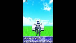 Change da world my final message goodbye…meme [upl. by Rossie]