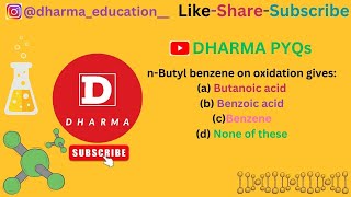 nButyl benzene on oxidation givesaButanoic acidbBenzoic acidcBenzened None of these [upl. by Nester]