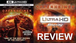 PERFECT Oppenheimer 4K UHD Bluray Review [upl. by Korella]