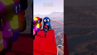 GTA 5 Epic Water Ragdolls  SpiderMan Jumps  Fails Ep91 ytshortsvideo gta5 ragdolls [upl. by Yerak]