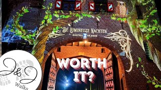 Review Lumineuze Nachten 2024 bij Kasteel de Haar [upl. by Cookie]