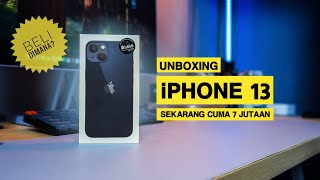 Baru cuma 7 jutaan aja UNBOXING iPhone 13 di tahun 2024 [upl. by Llenaej503]