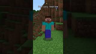 Ever Built A Secret Base minecraft edit shorts sad [upl. by Lajet249]