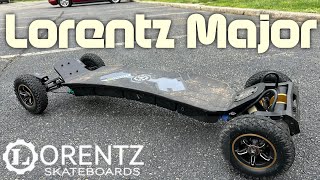 LORENTZ MAJOR electric skateboard review [upl. by Zinah947]