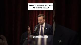 JD Vance on Tony Hinchcliffe’s jokes at the Trump rally jdvance joerogan sigmaseries [upl. by Jasun573]