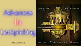 Reading The Lore  Advances in Lockpicking [upl. by Avlem795]