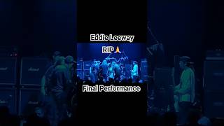 RIP Eddie Leeway🙏Last show leeway hardcore thrash crossover [upl. by Mot]