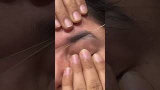 Eyebrow threading eyebrow shape eyebrow threading tutorial [upl. by Assitruc271]