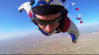 Daring wingsuit flyers compete in this firstever competition [upl. by Ecnaret920]