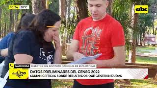 Suman críticas sobre resultados del Censo 2022 [upl. by Bathsheeb]