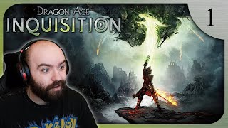 Lets Begin Dragon Age Inquisition Character Creation amp Introduction  Blind Playthrough Part 1 [upl. by Lered375]