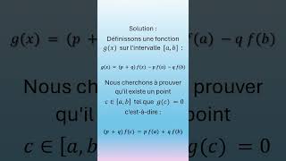 Démonstration Mathématique Exercice 75  Trouver un Point Spécifique sur un Intervalle TVI [upl. by Durnan]