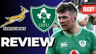 Springboks v Ireland Review  July Rugby Tests 2024 [upl. by Peggy438]