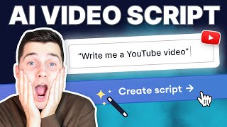 FREE AI Video Script Generator  FASTEST Way to Create Video Scripts [upl. by Enyrhtac774]