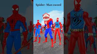 SpiderMan Sword Fight vs Hulk Marvel spiderman marvel gta [upl. by Juna]