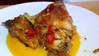 Pollo en Salsa estilo Andaluz A mi manera [upl. by Nyledaj272]