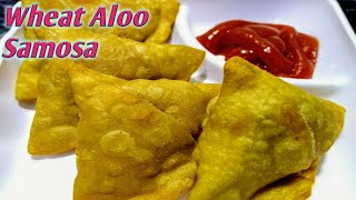 Samosa recipe in tamil wheat flour samosa in tamil instant snacks recipe Lockdown Snacks [upl. by Adnolor]