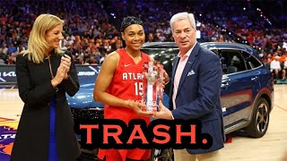 The WNBA Skills Competition Was Trash [upl. by Niuq]