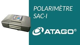 POLARIMÈTRE SAC I ATAGO® [upl. by Yhtomit]