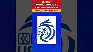 JADWAL BRI LIGA 1 HARI INI briliga1 jadwalbriligaindonesia [upl. by Sivet]