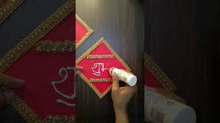 DIY Shubh Labh diwalispecial shubhlabh easywallcraft diwali [upl. by Albertine]