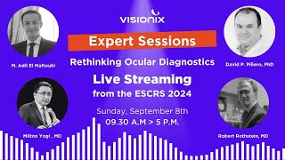 Visionix Expert Sessions  ESCRS 2024  Live from Barcelona [upl. by Noirda258]