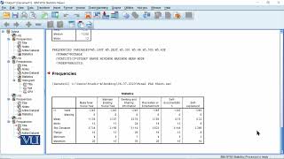 Exercise of Measures of Dispersion in SPSS  Quantitative Research Methodology  SOC509Topic185 [upl. by Marsha]