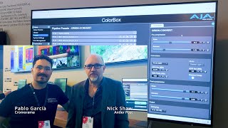 Algorithmic HDR to SDR and SDR to HDR Conversions with AJA ColorBox and the ORIONCONVERT pipeline [upl. by Teillo752]