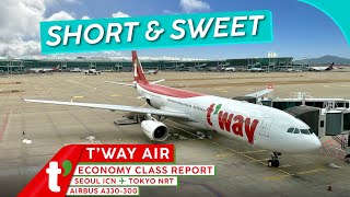 TWAY AIR A330 Economy 🇰🇷⇢🇯🇵【4K Trip Report Seoul to Tokyo 】Wonderfully No Frills [upl. by Nnylrats]