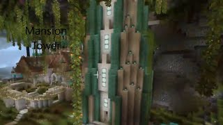 The Final Mansion in the Lush Cave on Forever BedrockNo commentary [upl. by Gaven878]