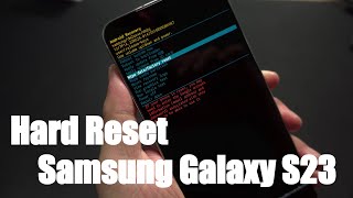 How To Hard Reset Samsung Galaxy S23 [upl. by Nady]