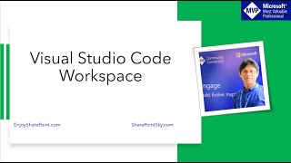 What is a Visual Studio Code Workspace [upl. by Ydnelg800]