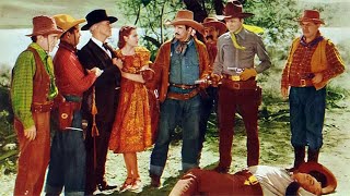 ROLLIN PLAINS 1938  Tex Ritter  Free Western Movie English [upl. by Nyleikcaj]