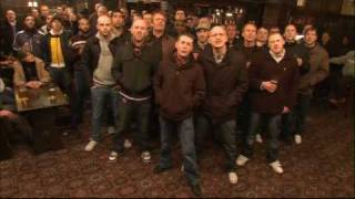 Football hooligans singing song [upl. by Acile]