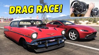 Drag Racing but cars are RANDOMIZED  Forza Horizon 5 [upl. by Refinney]