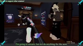 Swinging my pickaxe side to side  VRChat Livestream [upl. by Amy]