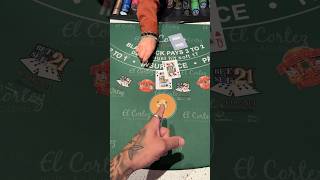 One of the best plays of my life 😂 casino gamble gambling blackjack [upl. by Svirad996]