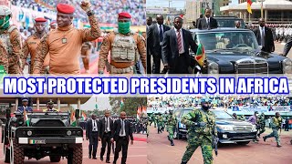 10 MOST PROTECTED AFRICAN PRESIDENTS IN 2024 [upl. by Nahamas905]